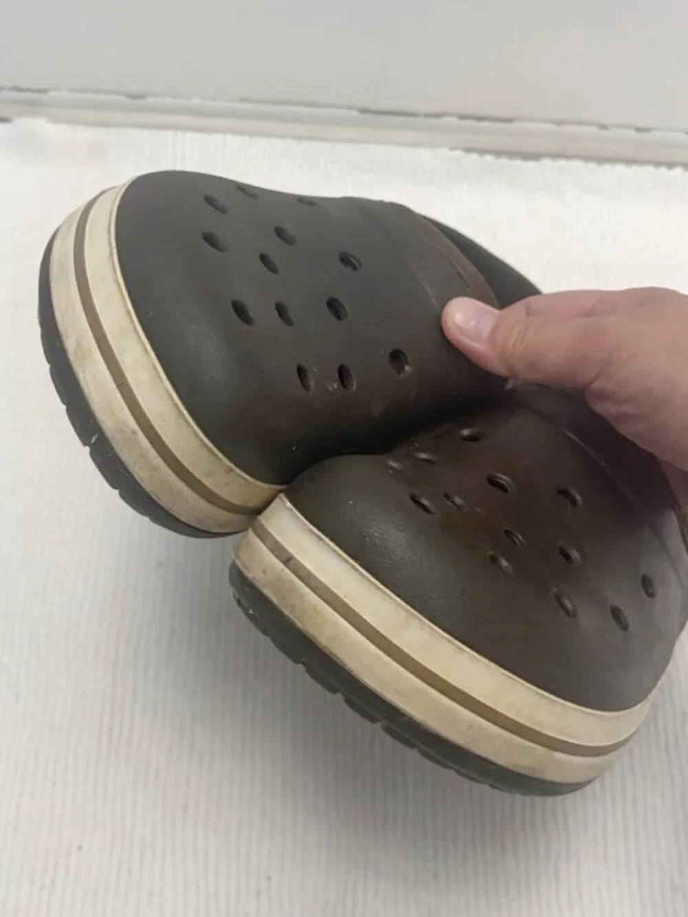 CROCS crocband stripe